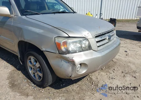 2005 Toyota Highlander V6 from USA, damaged, VIN JTEDP21A950060698